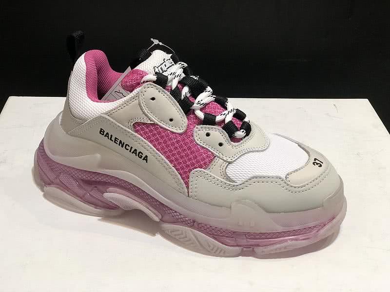 Balenciaga Triple S Sports Shoes Air White Pink Men Women 4