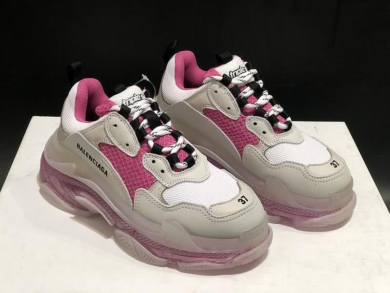 Balenciaga Triple S Sports Shoes Air White Pink Men Women 6