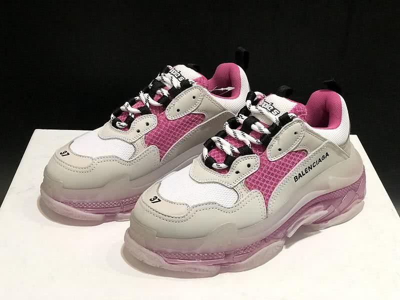Balenciaga Triple S Sports Shoes Air White Pink Men Women 1