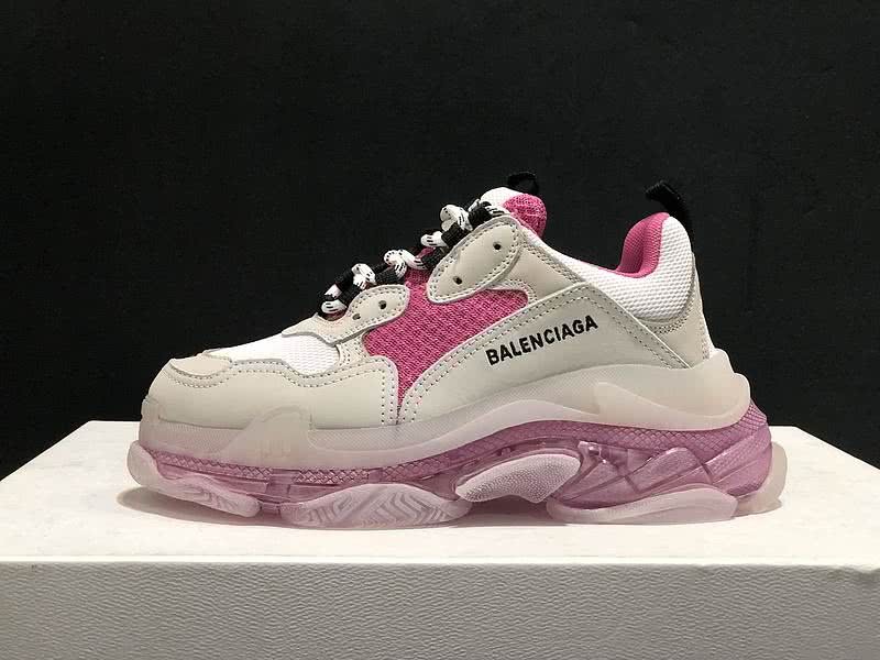 Balenciaga Triple S Sports Shoes Air White Pink Men Women 9