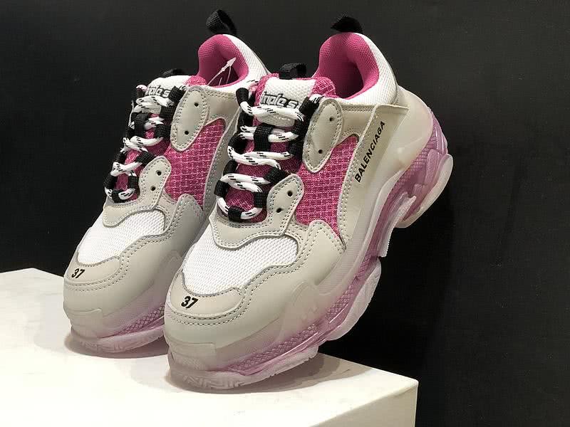 Balenciaga Triple S Sports Shoes Air White Pink Men Women 11