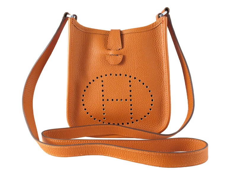 Hermes Evelyne Bag Pm Orange 1