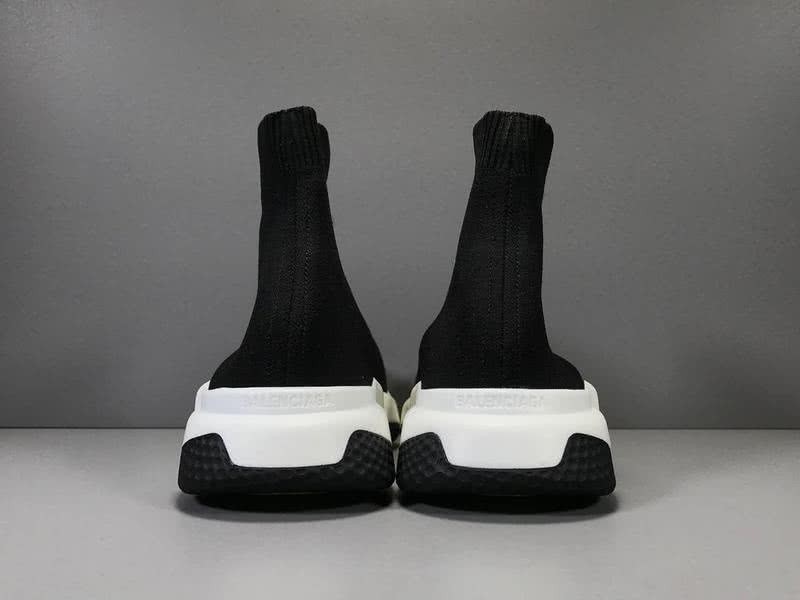 Balenciaga Speed Sock Boots Black White Green Men Women 3