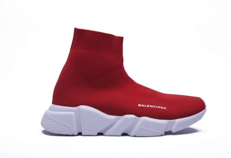 Balenciaga Stretch Mesh High Top Sneaker Red51 1