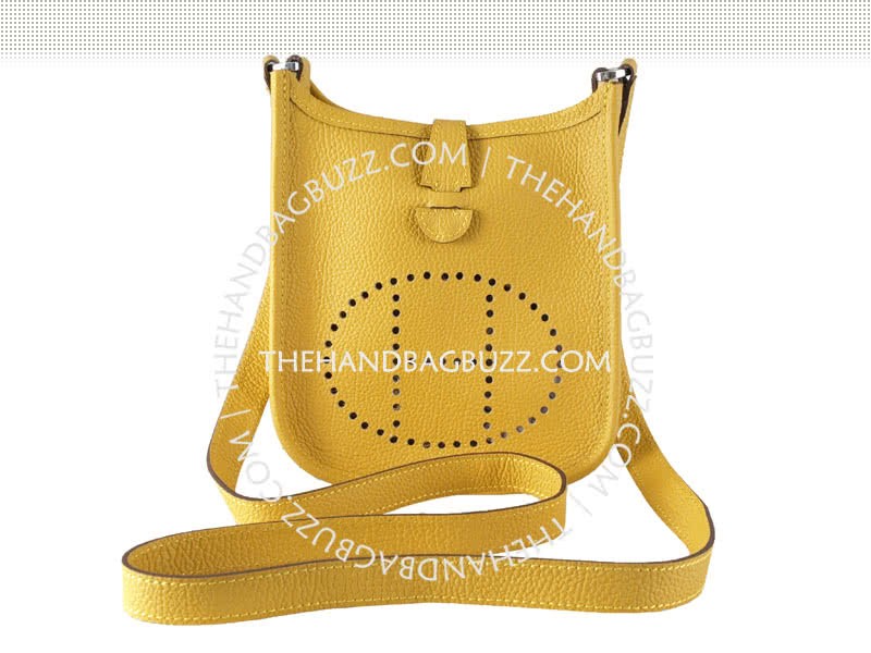 Hermes Evelyne Bag Pm Yellow 1