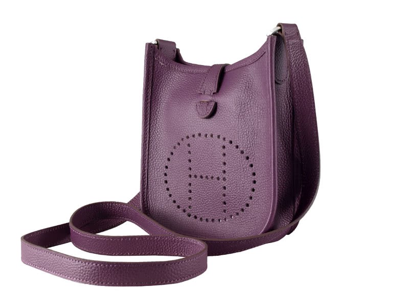 Hermes Evelyne Bag Pm Purple 2