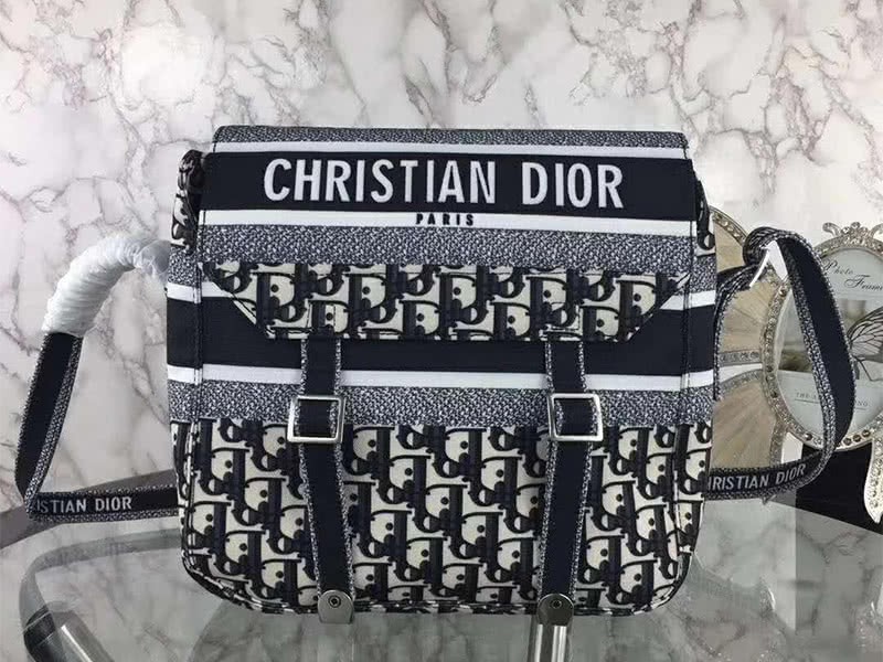 Dior Oblique Diorcamp Messenger Bag Black 1