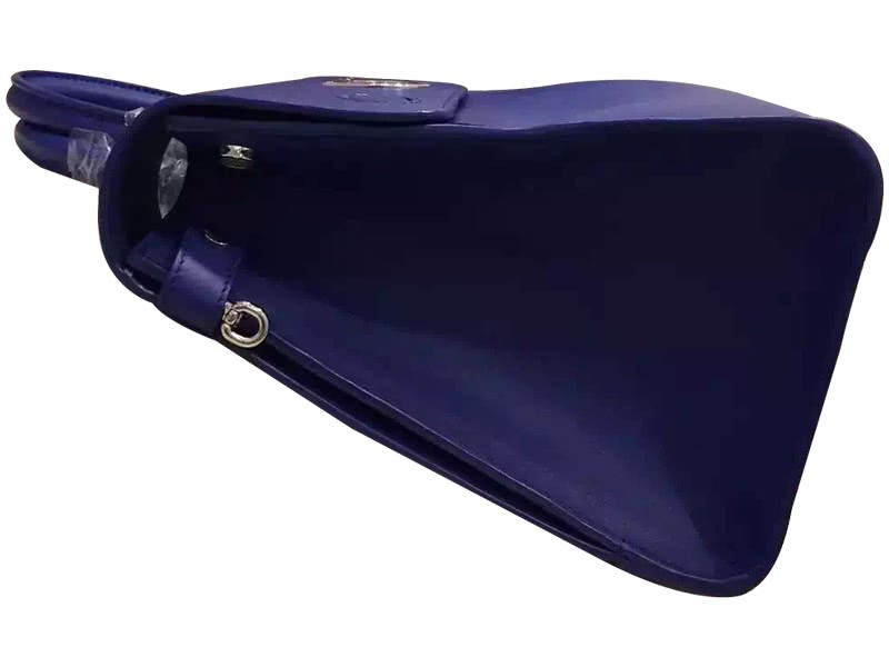 Dior Diorever Bag Noisette Prestige Calfskin Blue 6