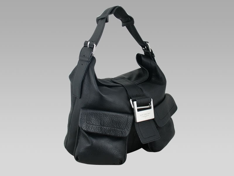 Givenchy Clarabelle Flap Over Hobo Bag Black 2