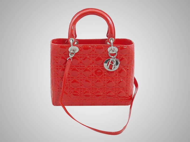 Dior Cannage Bag Red 1