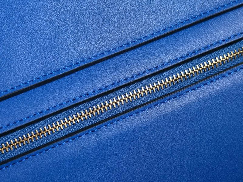 Celine Mini Belt Bag Smooth Calfskin Blue 9