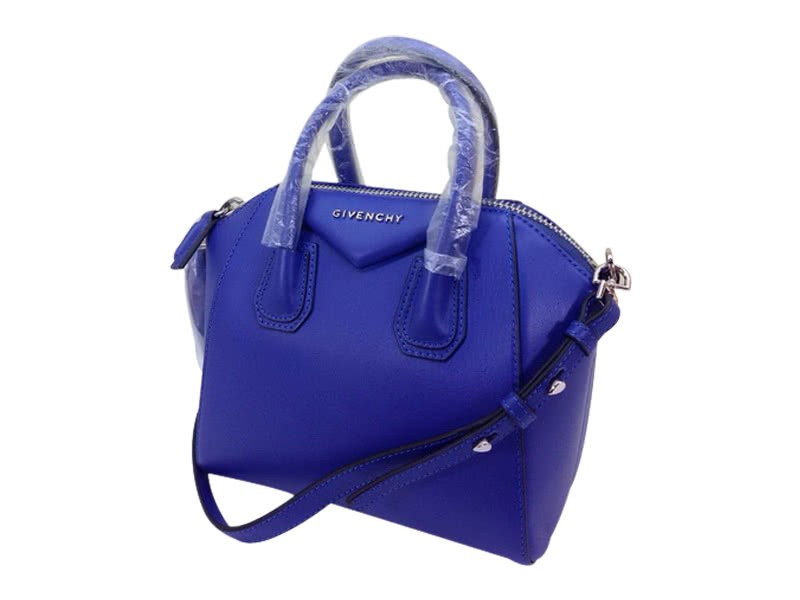 Givenchy Mini Antigona Bag Electric Blue 3