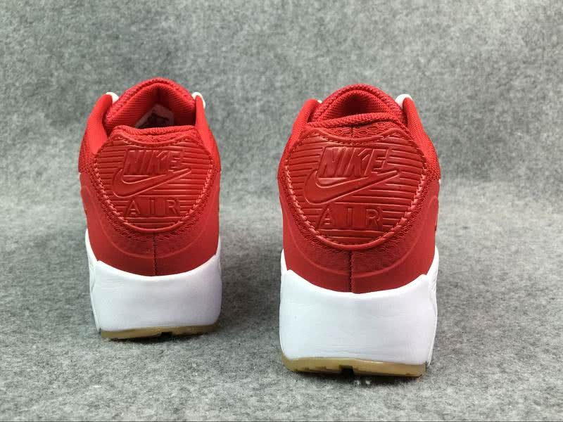 Nike Air Max 90 Red Shoes Men 2