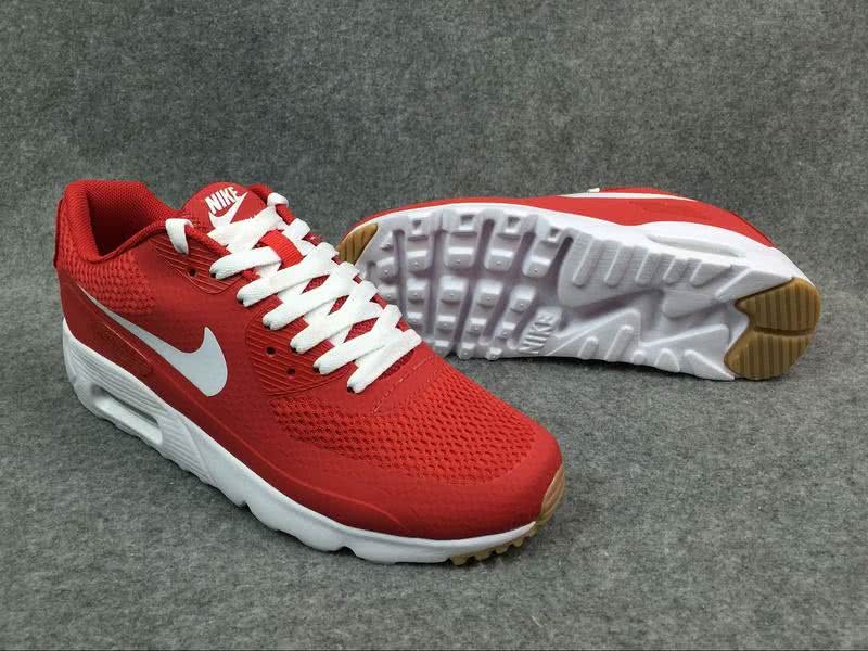 Nike Air Max 90 Red Shoes Men 8