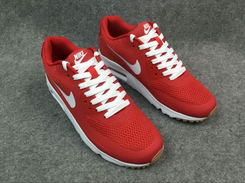 Nike Air Max 90 Red Shoes Men 3