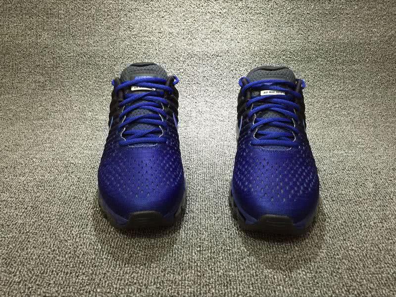 Nike Air Max 2017 Men Black Blue Shoes 3