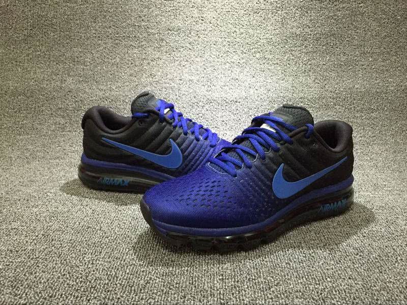 Nike Air Max 2017 Men Black Blue Shoes 6