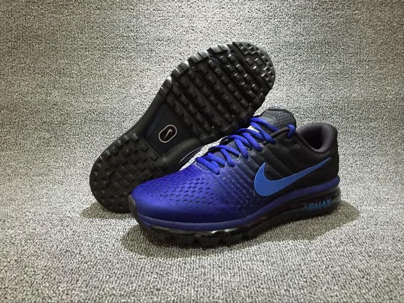 Nike Air Max 2017 Men Black Blue Shoes 1