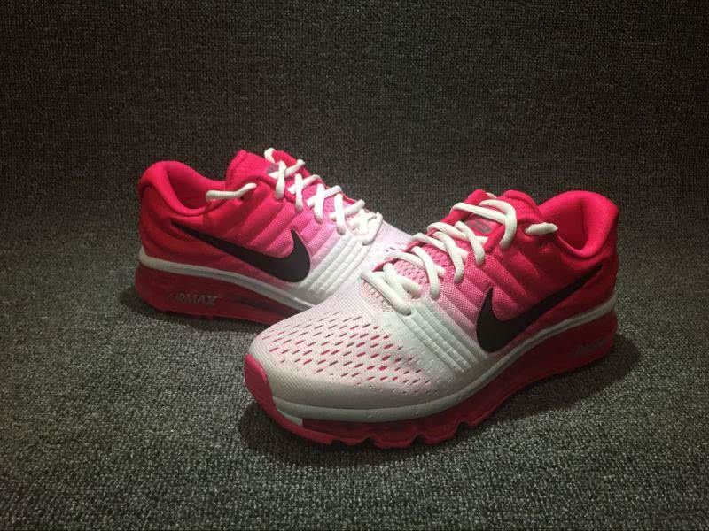 Nike Air Max 2017 Women White Pink Shoes 2