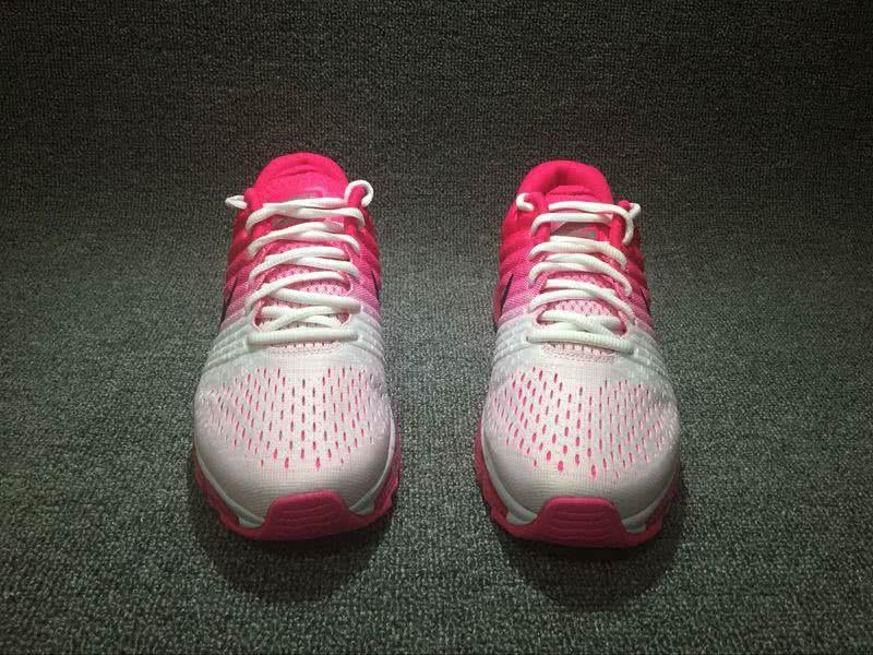 Nike Air Max 2017 Women White Pink Shoes 6