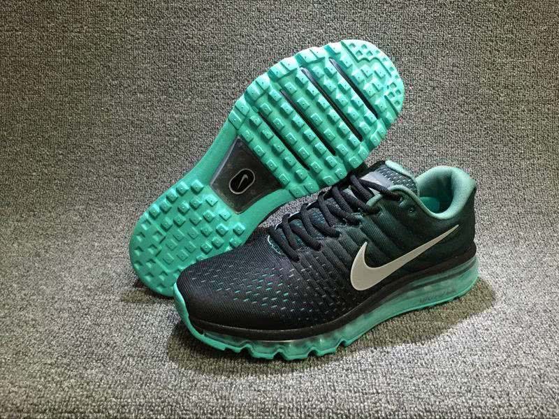 Nike Air Max 2017 Men Black Green Shoes 1