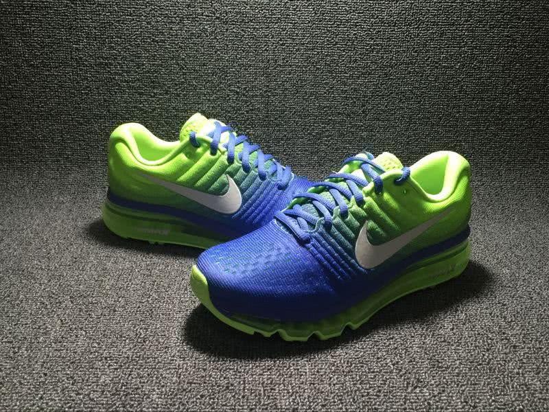 Nike Air Max 2017 Women Blue Green Shoes 2