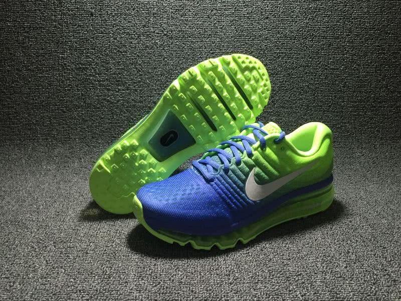 Nike Air Max 2017 Women Blue Green Shoes 1
