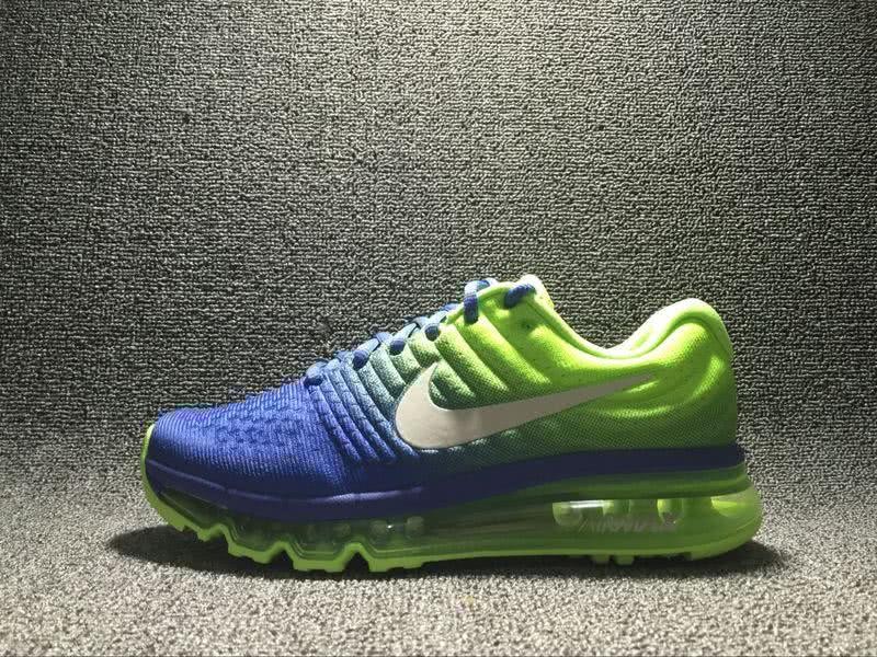 Nike Air Max 2017 Women Blue Green Shoes 6