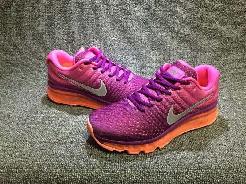 Nike Air Max 2017 Women Purple Red Shoes 4
