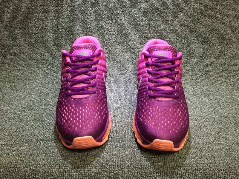 Nike Air Max 2017 Women Purple Red Shoes 5
