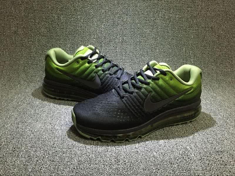 Nike Air Max 2017 Men Black Green Shoes 2