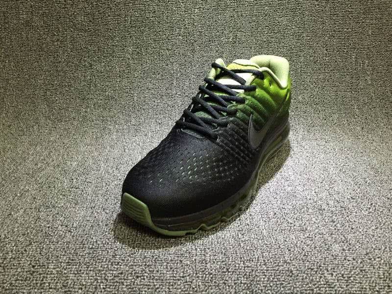Nike Air Max 2017 Men Black Green Shoes 3