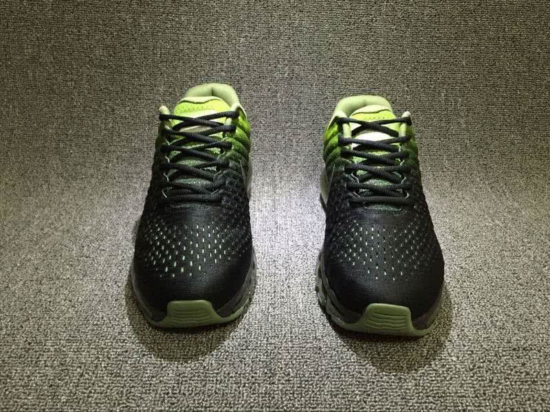 Nike Air Max 2017 Men Black Green Shoes 4