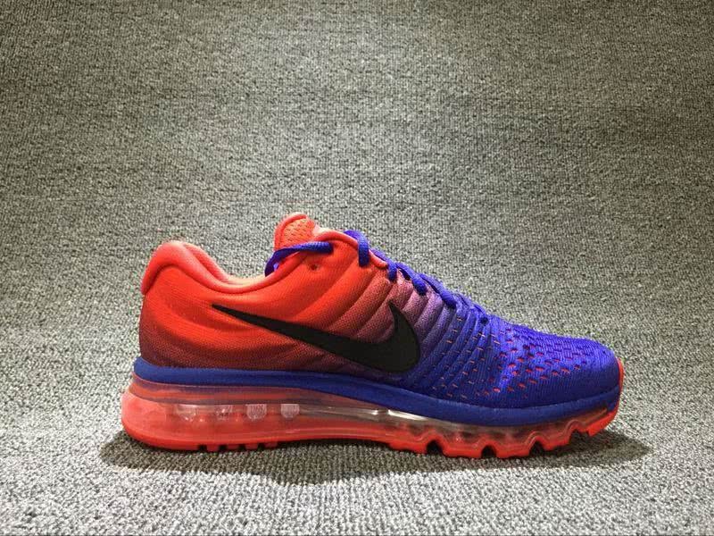 Nike Air Max 2017 Men Blue Red Shoes  7