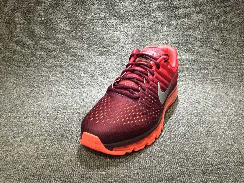 Nike Air Max 2017 Men Red Shoes  5