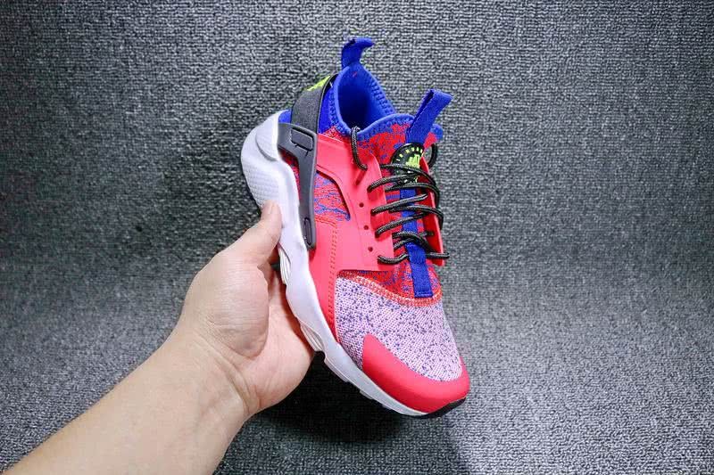 Nike Air Huarache Breathable Pink/Blue Shoes Women 3