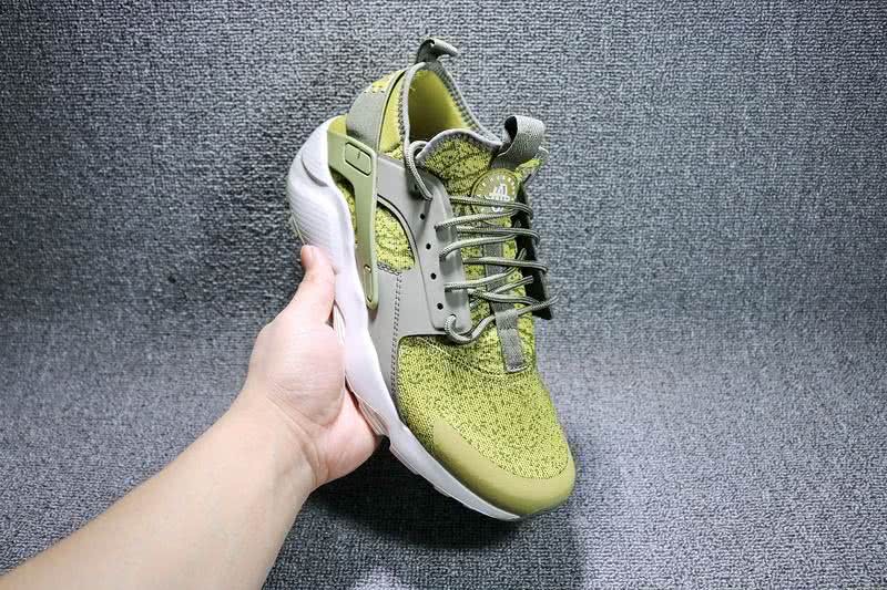 Nike Air Huarache Breathable Shoes Green Women/Men 3