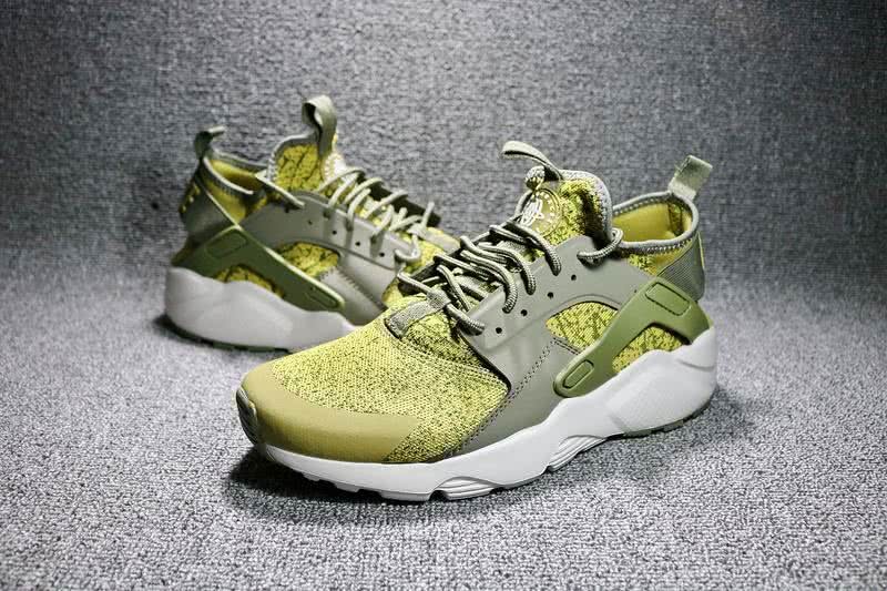 Nike Air Huarache Breathable Shoes Green Women/Men 7