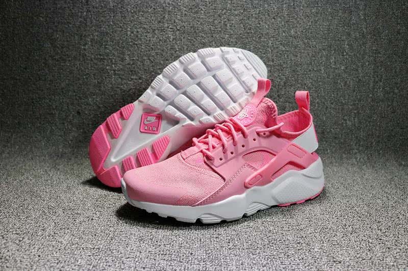 Nike Air Huarache Breathable Shoes Pink Women 1