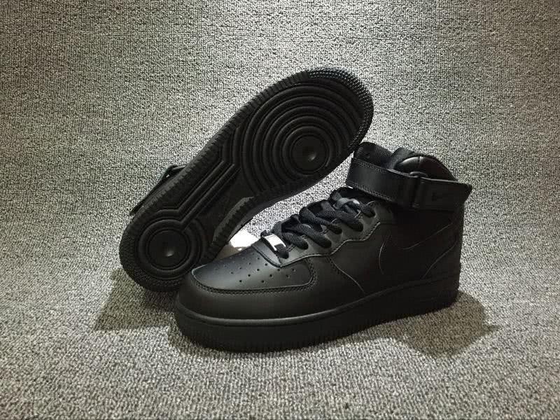 Nike Air Force 1 Shoes Black Men/Women 1
