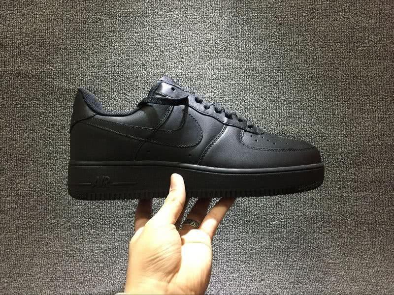 Nike Air Force 1 Shoes Black Men/Women 3
