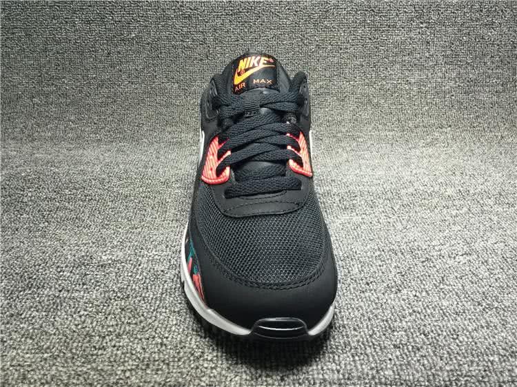 Nike Air Max 90 Black Red Shoes Women 3