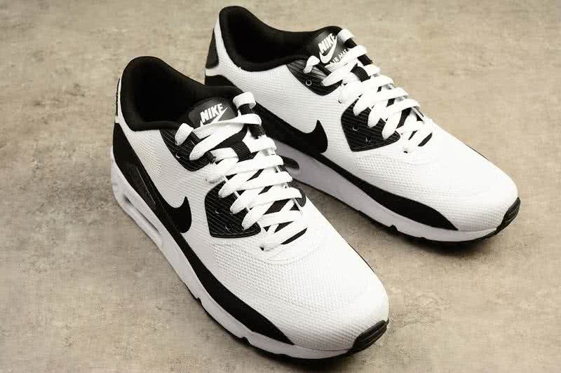 Air Max90 Ultra Essential Black White Shoes Men 7