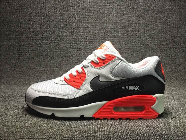 Nike Air Max 90 Red White Men Shoes 2