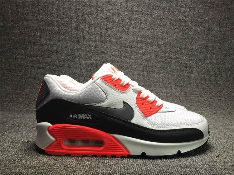 Nike Air Max 90 Red White Men Shoes 4