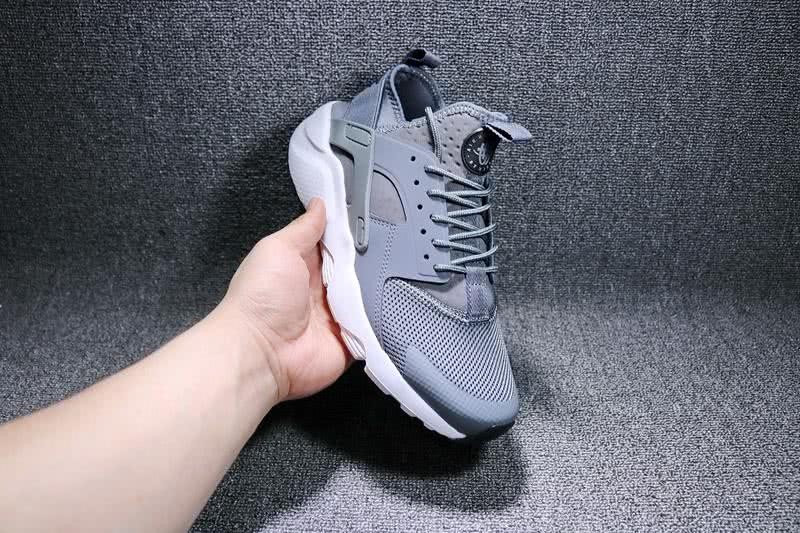 Nike Air Huarache Breathable Shoes Grey Men 3
