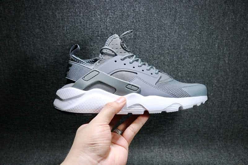 Nike Air Huarache Breathable Shoes Grey Men 4