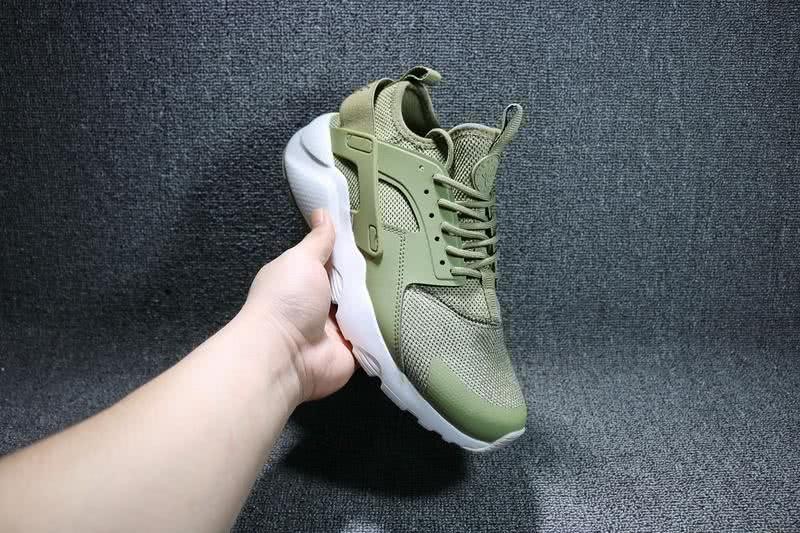 Nike Air Huarache Breathable Shoes Green Men 2