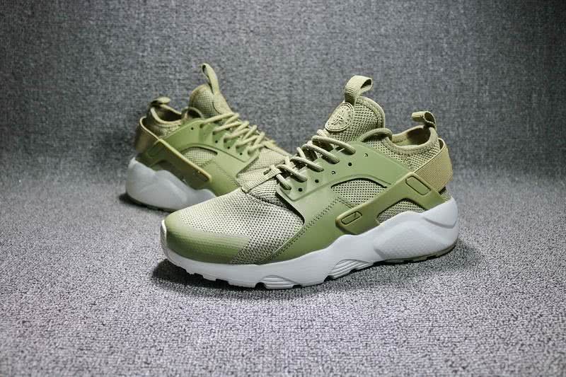 Nike Air Huarache Breathable Shoes Green Men 6