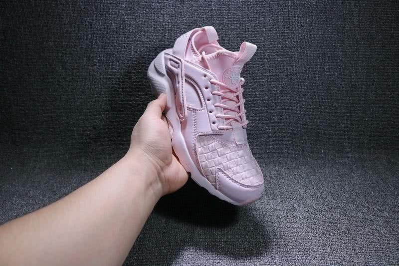Nike Air Huarache Breathable Shoes Pink Women 3